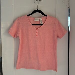 Liz Claiborne pink top